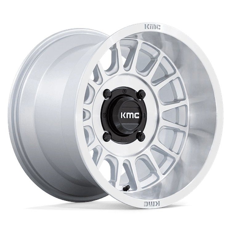 KS138SD15104800 KS138 IMPACT UTV Wheel [Size: 15"x10"] Silver w/Machined Face Finish