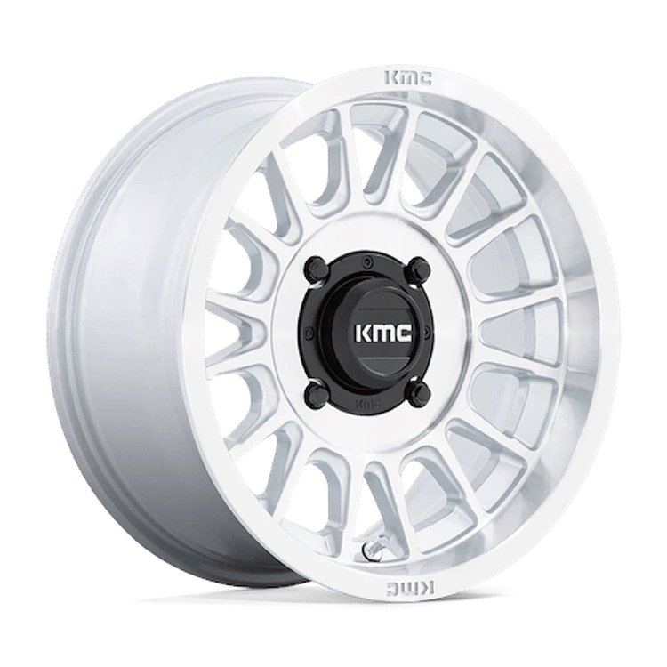 KS138SD15704810 KS138 IMPACT UTV Wheel [Size: 15"x7"] Silver w/Machined Face Finish