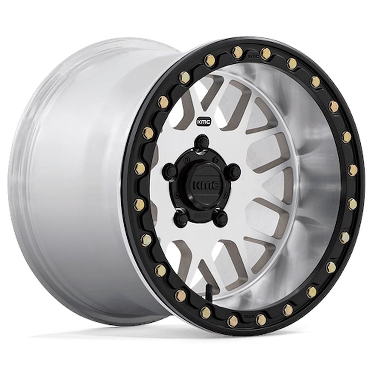 KS23551012500 KS235 GRENADE Beadlock Wheel [Size: 15"x10"] Machined Finish