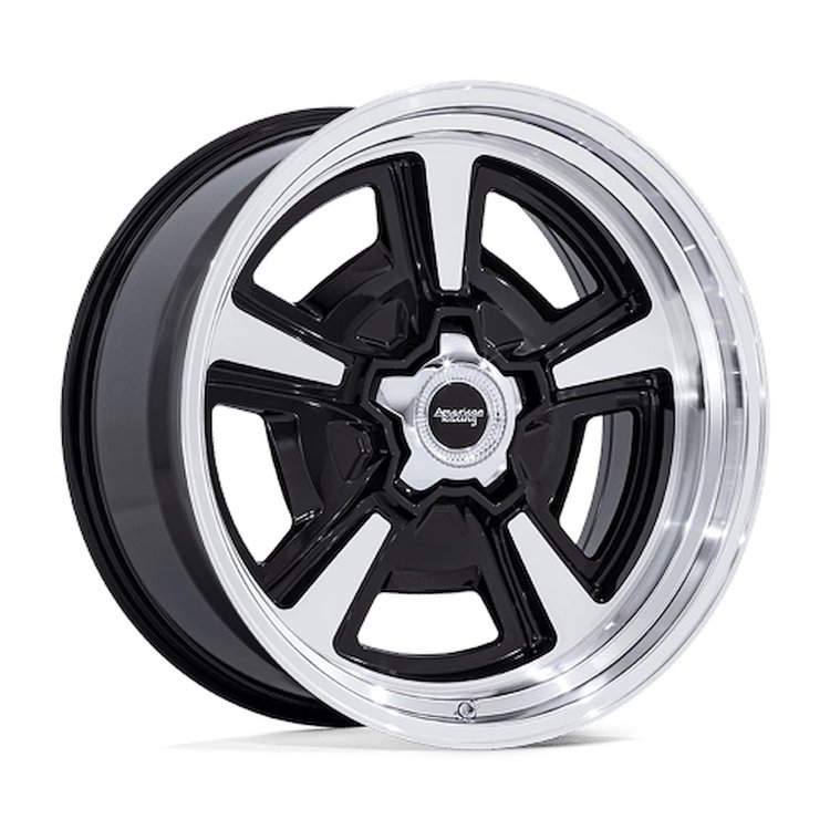 VN517BD18903406 VN517 Series Marauder Wheel [Size: 18"x9"] Gloss Black Machined w/Diamond Cut Lip Finish