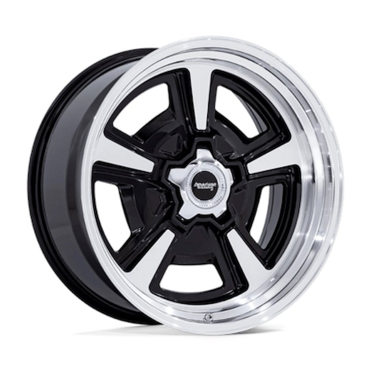 VN517BD20103406 VN517 Series Marauder Wheel [Size: 20"x10"] Gloss Black Machined w/Diamond Cut Lip Finish