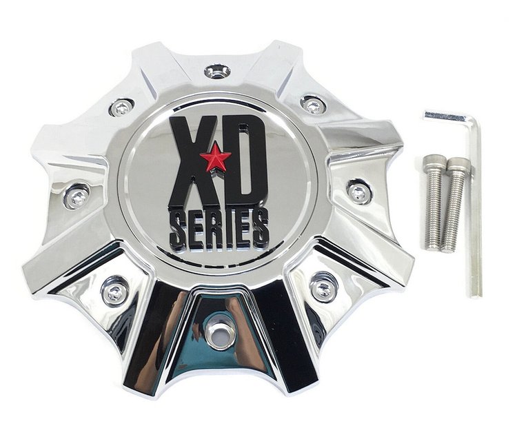 M-1015CH XD Series XD202/XD825 Wheel Center Cap [Chrome]