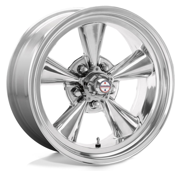VN309 Series Torq-Thrust Original Wheel Size: 15" x 7", Bolt Pattern: 5 x 120.65 [Vintage Silver w/ Machined Lip]