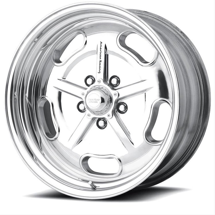 VN471 SALT FLAT Wheel, Size: 17x8", Bolt Pattern: 5x5" [Polished] 00 mm Offset