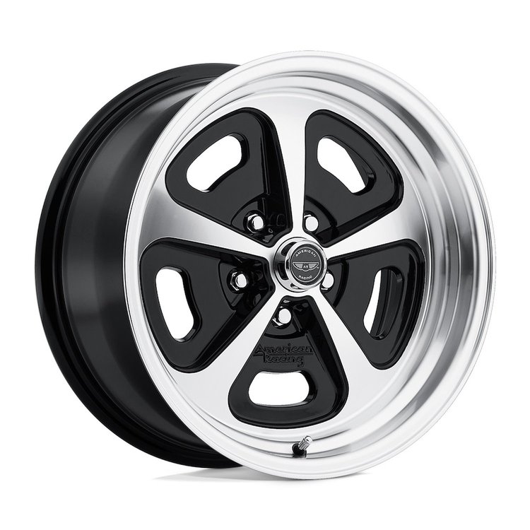 VN501 Wheel Size: 17 x 7" Bolt Pattern: 5 x 4.50" [Gloss Black/Machined]