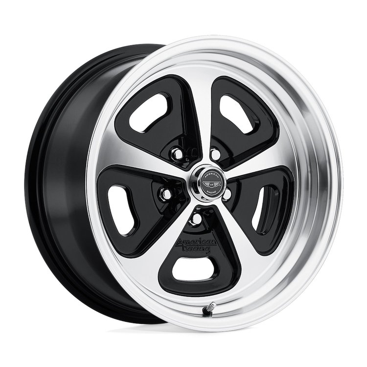 AMERICAN RACING VN501 GLOSS BLACK MACHINED 17 x 9 5x4.5 0 5.00