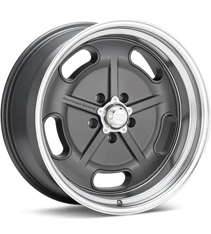 VN511 SALT FLAT Wheel, Size: 17x7", Bolt Pattern: 5x4.5" [Black] 00 mm Offset