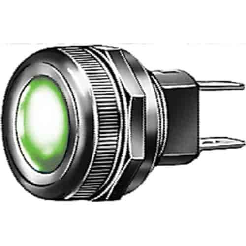 1200 Warning Lamp Housing Green Lens