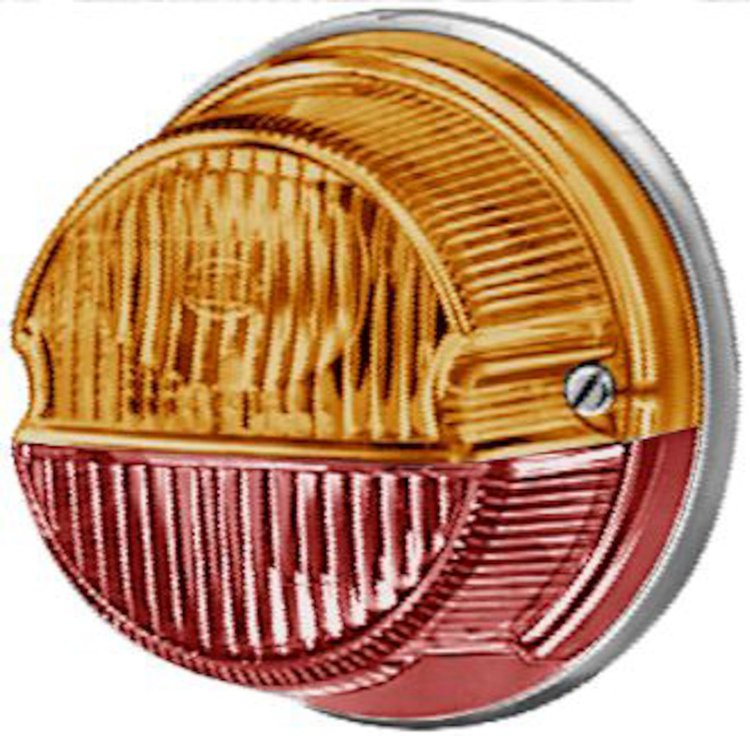 1259 Tail Lamp w/Turn Light Round