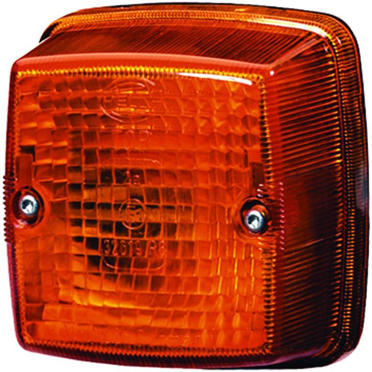 3014 Turn Lamp Square Amber Lens ECE Approved