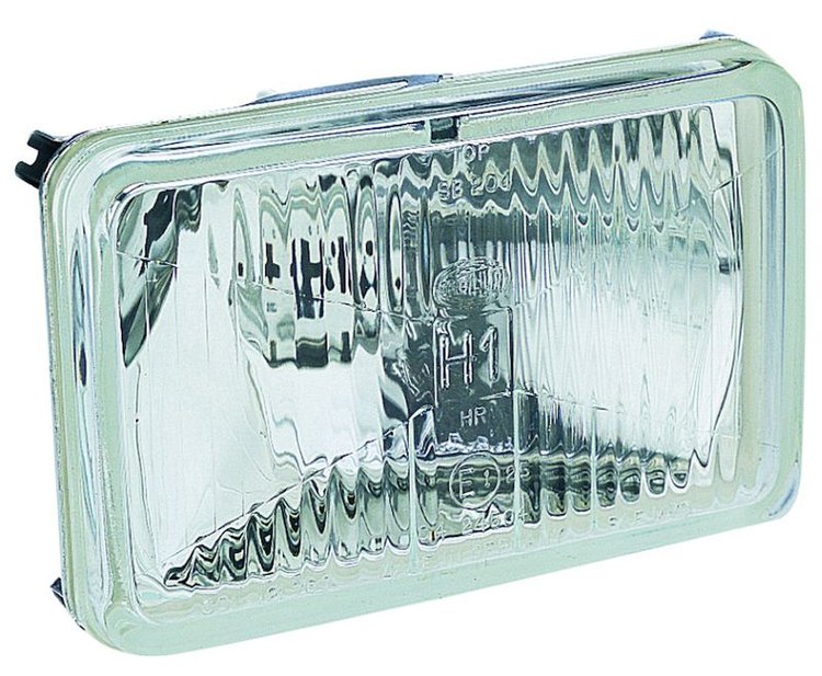 4" x 6" Rectangular Vision Plus Halogen Conversion Headlamp Includes 1 Lamp, Dust Boot and Bulb ECE Approved