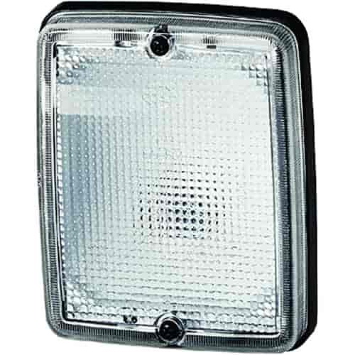 3236 Reserve Lamp Rectangle Clear Lens Flush Mount SAE Approved