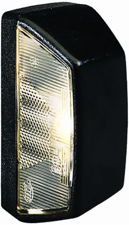 3389 License Plate Lamp Black Housing SAE Approved