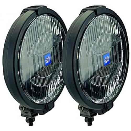 Black Magic 1000 Driving Light Kit Kit includes 2 Halogen Lamps