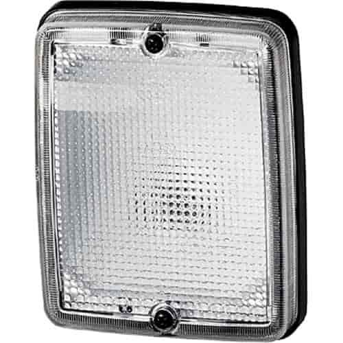 5200 Floodlamp Rectangle White Lens w/Double Reflector Flush Mount ECE Approved 24V