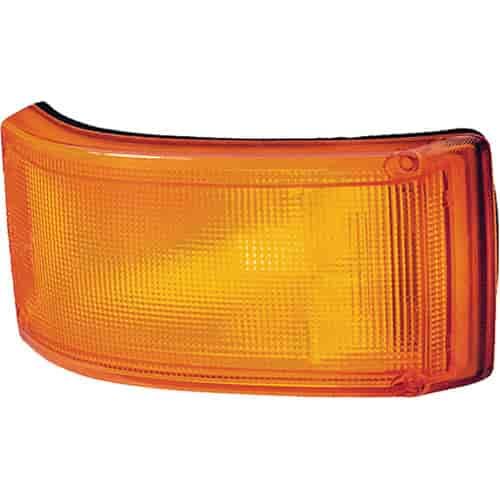 5604 Wraparound Turn Lamp Rectangle Amber Lens Bulbs Not Incl. SAE Approved