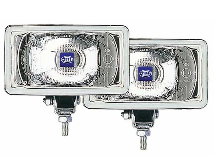 550 Rectangle Driving Light Kit Clear Lens