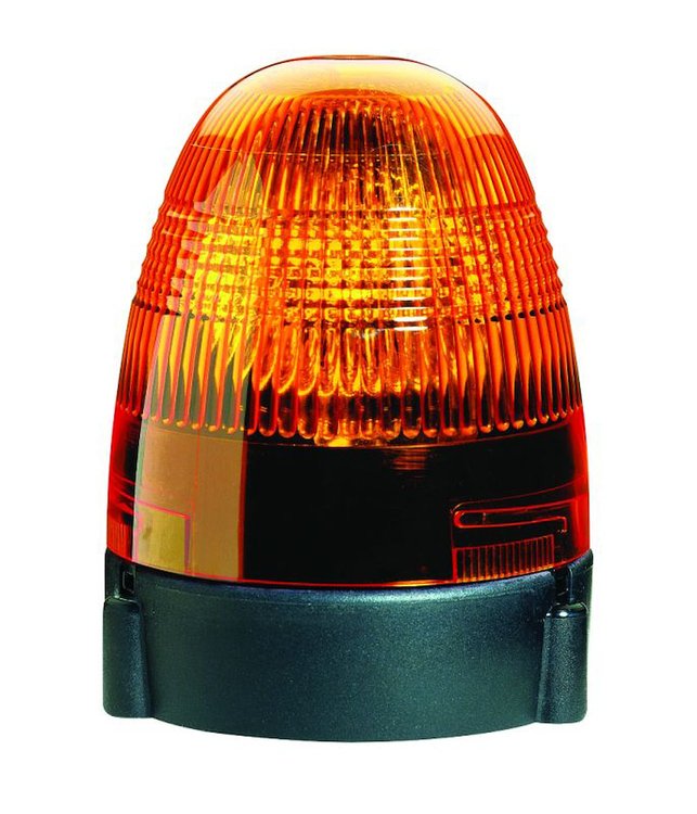 KL Rotaflex F Rotating Beacon Amber Lens 12V