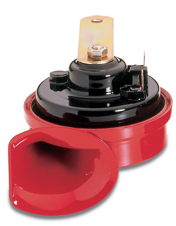 HORN TE16 TRUMPET 12V 400HZ LTONE RED