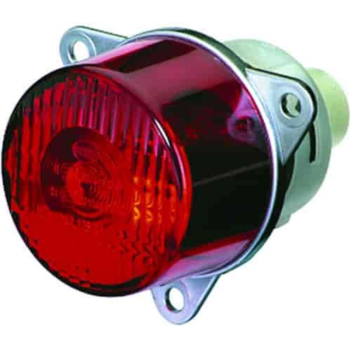 8221 Rear Fog Lamp Round Red Lens 12V ECE Approved
