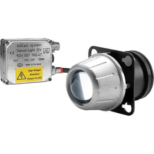 Micro DE Premium Xenon Low Beam Module Round Fixed Mounting 12V 35W SAE Approved