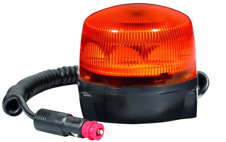 BEACON LED ROTALED 12-24V FXD AMBER