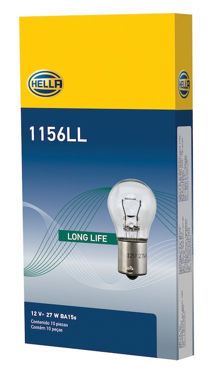 BULB 1156LL 12V 27W BA15S LONGLIFE