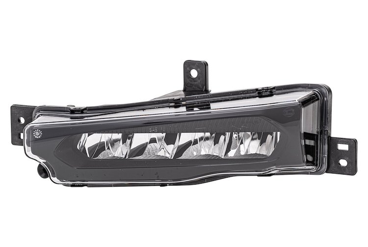 FOG LMP LED LH BLK BEZEL