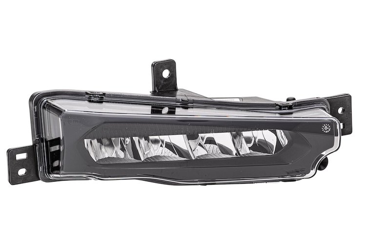 FOG LMP LED RH BLK BEZEL