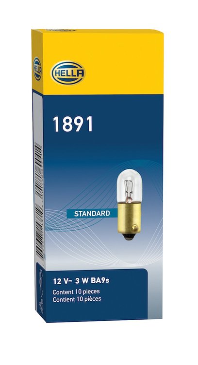 BULB 1891 12V 3W BA9S T3.25