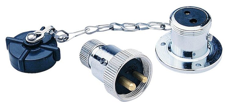 PLUG & SOCKET 2-POLE