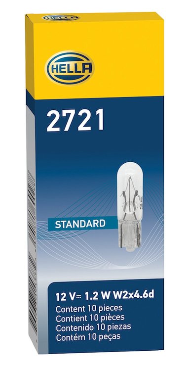 BULBS 2721 12V 1.2W W2X4.6D T1.5