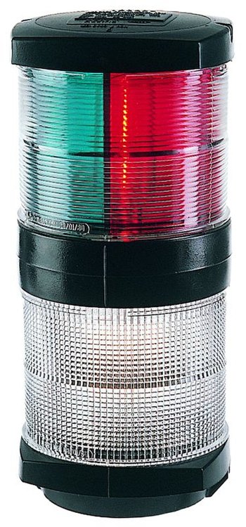 TRI-COLOUR ANCHOR LAMP BK