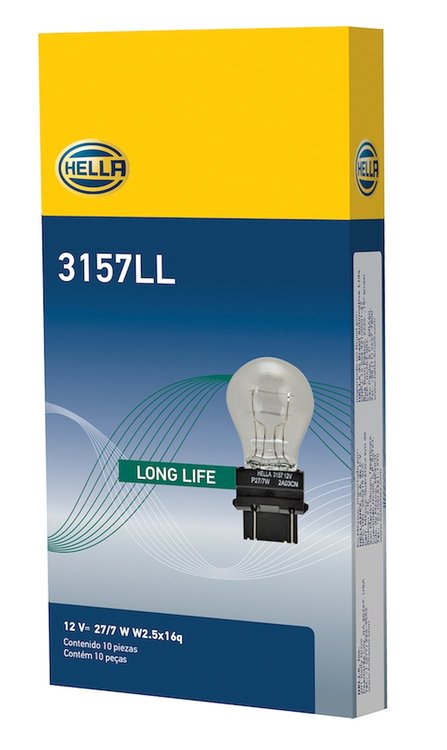 BULB 3157LL 12V 27/8W W2.5X16Q LONGLIFE