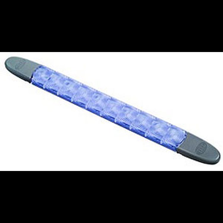 3640 Cargoluna Multifunction Lamp Blue Lens White Housing 24 V