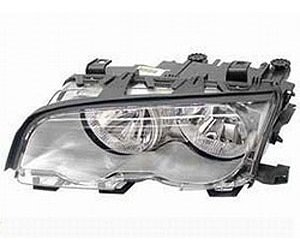 Halogen Headlamp Assembly OE Replacement LH Driver Side Titanium w/ELL