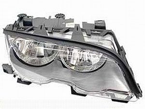 Halogen Headlamp Assembly OE Replacement RH Passenger Side Titanium w/ELL
