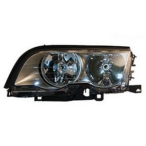 Halogen Headlamp Assembly OE Replacement LH Driver Side Titanium