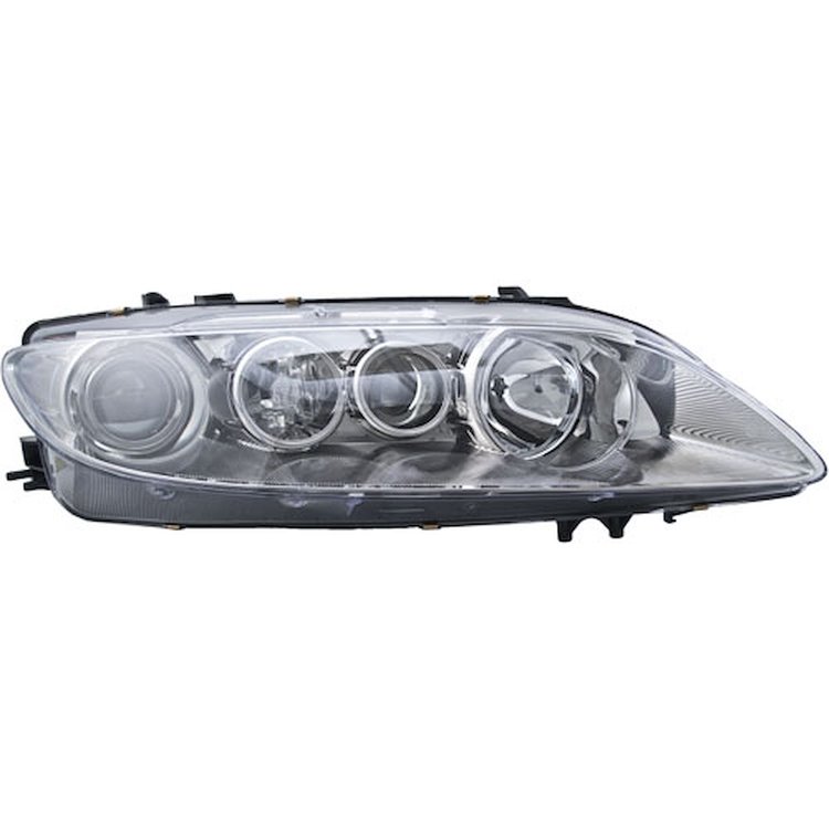 OE Replacement Headlamp Assembly ,li>2003-10 Mazda 6 w/Fog Lights