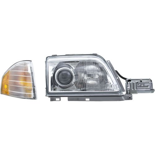 OE Replacement Xenon Headlamp Assembly 1994-00 Mercedes-Benz SL320/SL500/SL600