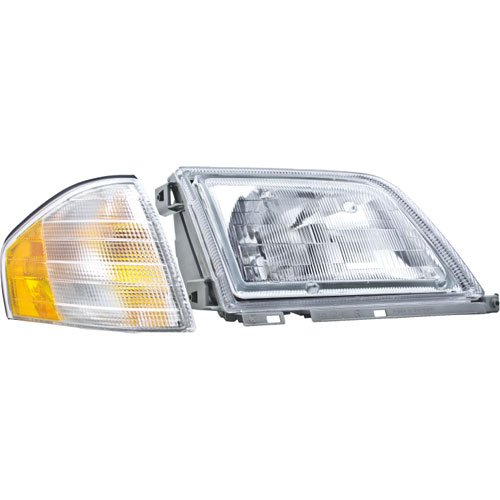 OE Replacement Headlamp Assembly 1995-02 Mercedes-Benz SL320/SL500/SL600