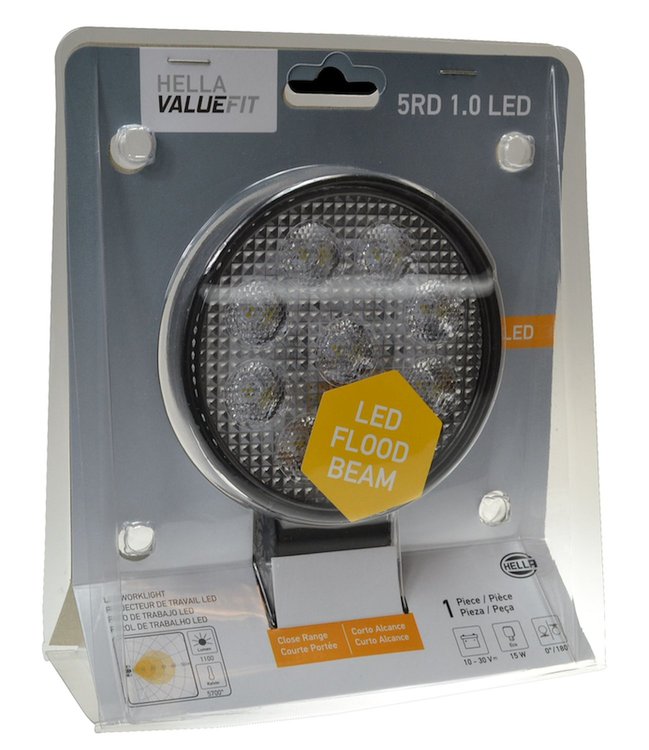 ValueFit 1.0 LED Work Lamp Round 9 LED