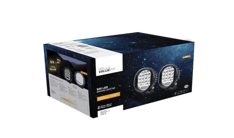 ValueFit 500 LED Auxiliary Driving Light Pair