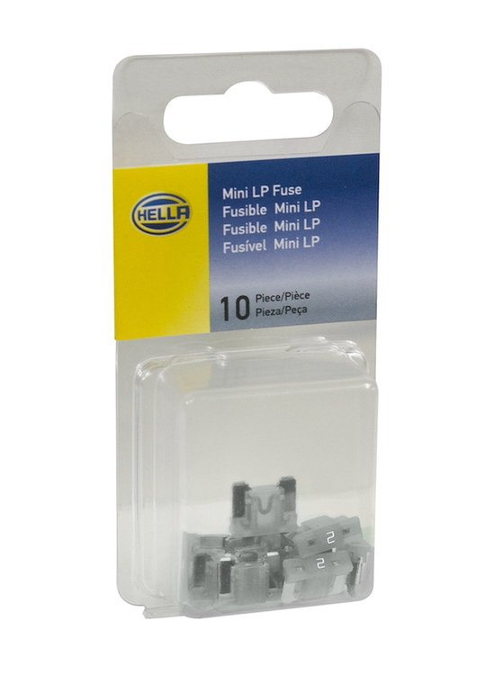 FUSE MINI-LP 2A GREY 10PC