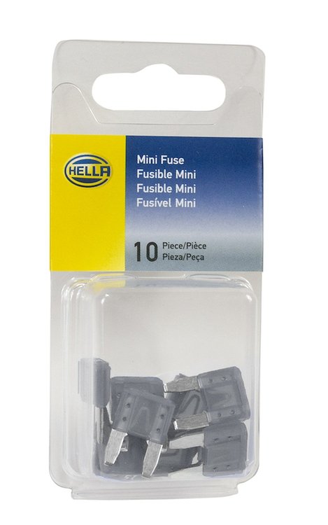 FUSE MINI 2A GREY 10PC