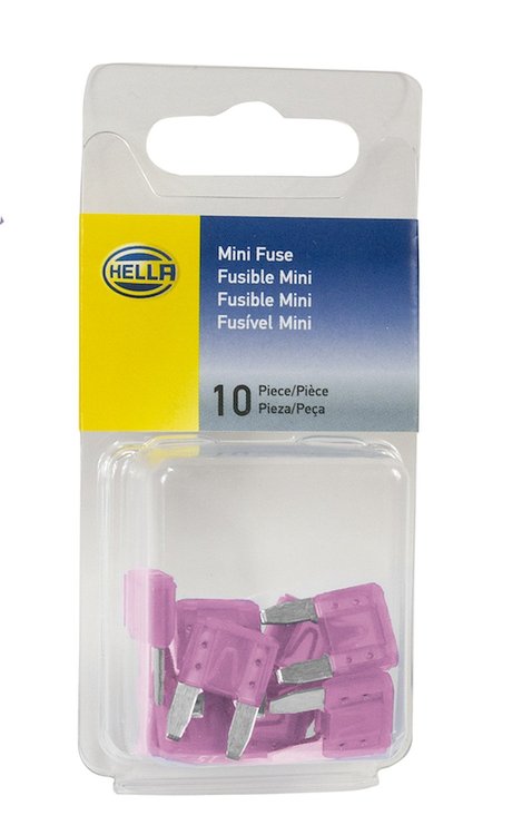 FUSE MINI 4A PINK 10PC