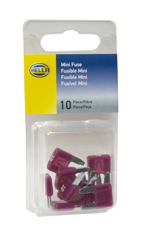 FUSE MINI 10A RED 10PC