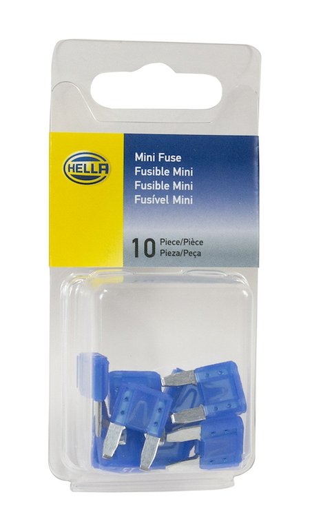 FUSE MINI 15A BLUE 10PC