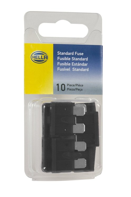 FUSE ATO 1A BLACK 10PC