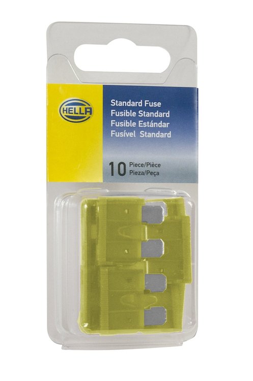 FUSE ATO 20A YELLOW 10PC